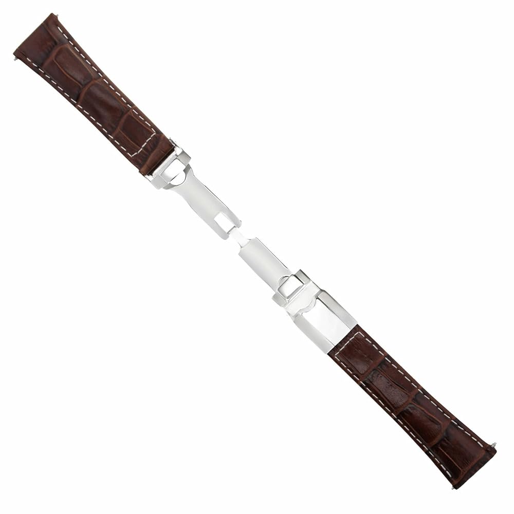 Amazon.com: Ewatchparts Leather Watch Band Strap Compatible